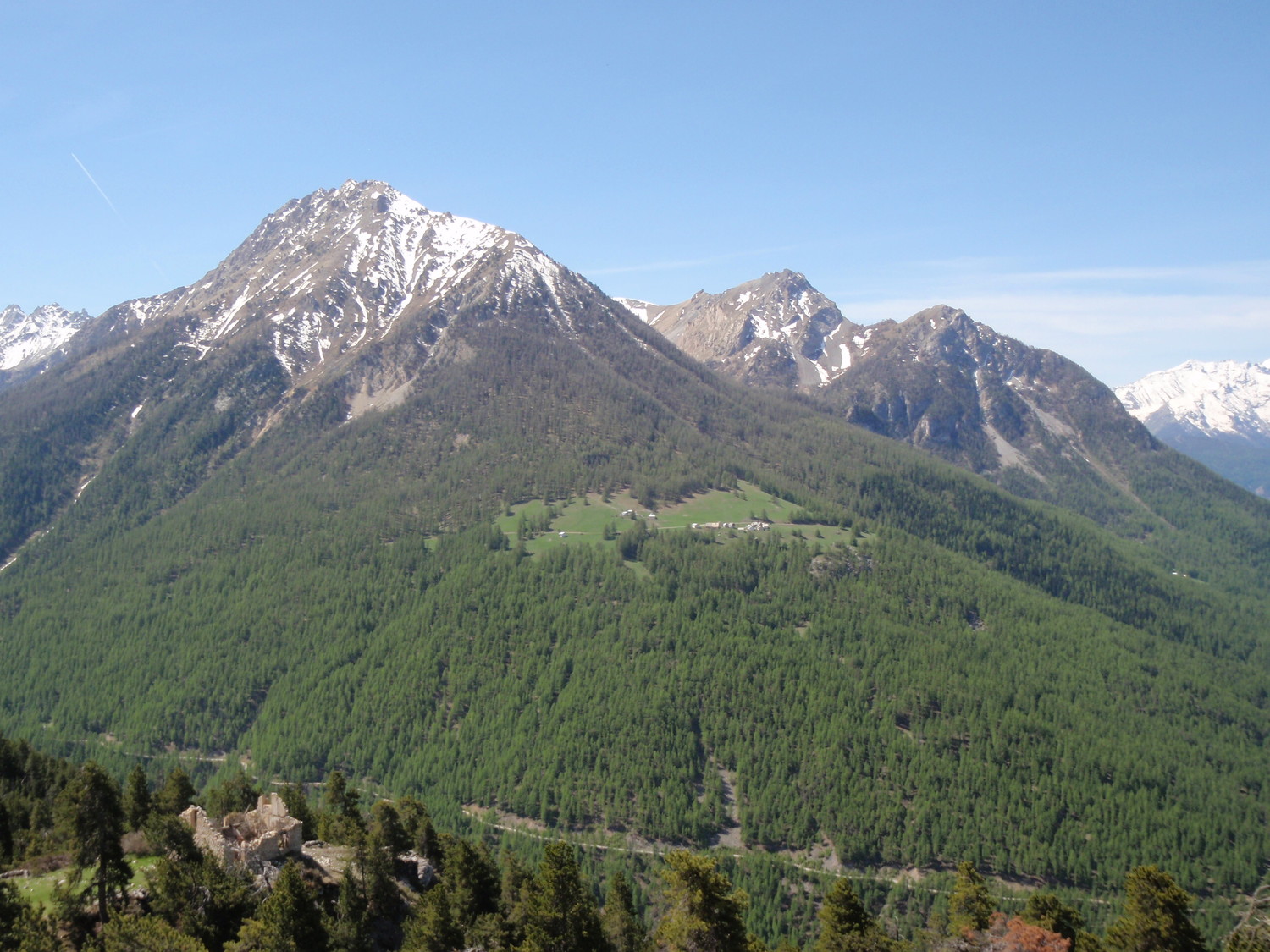 du Fort,vue sur Le Mélézin