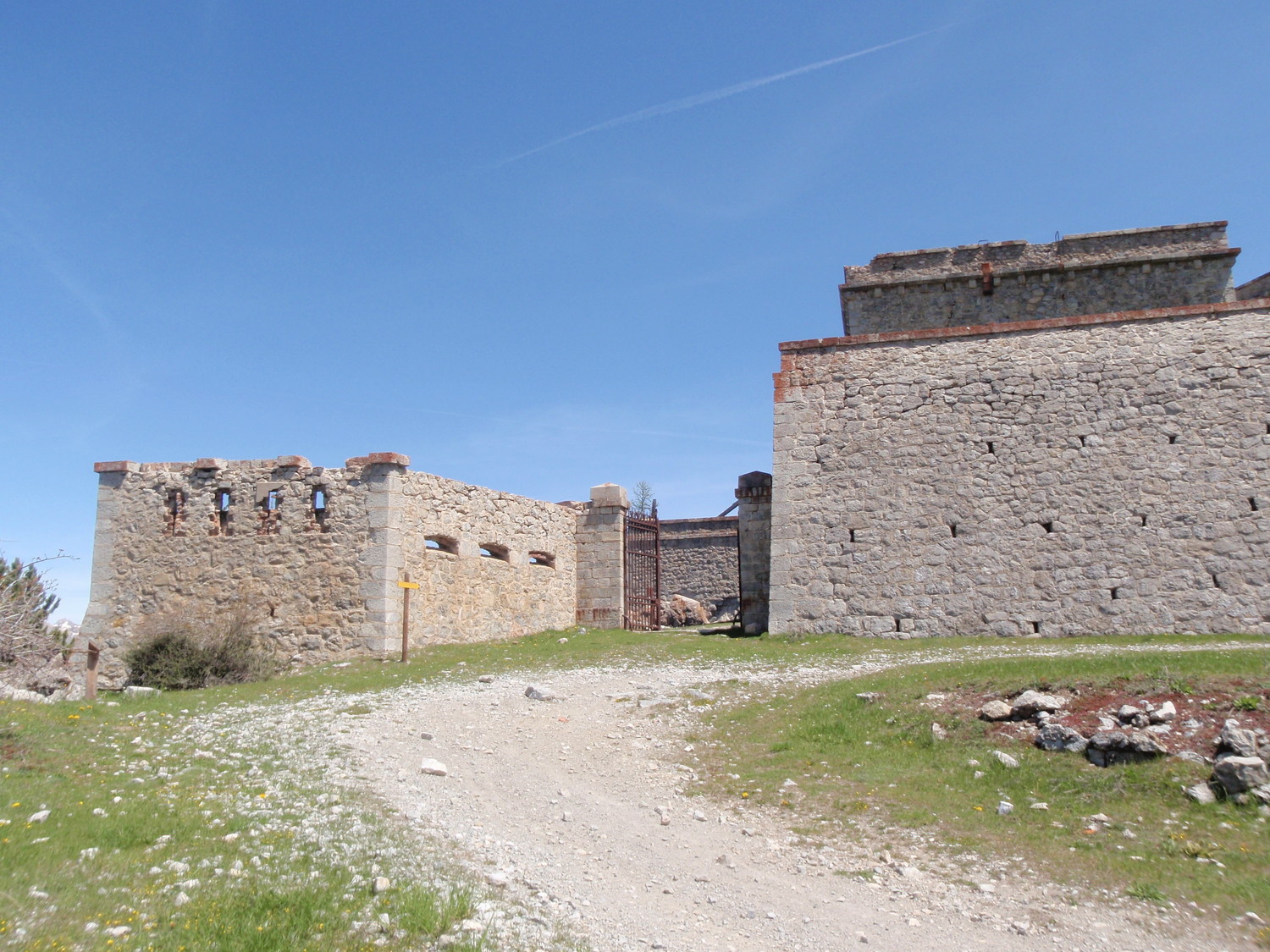 entrée du fort