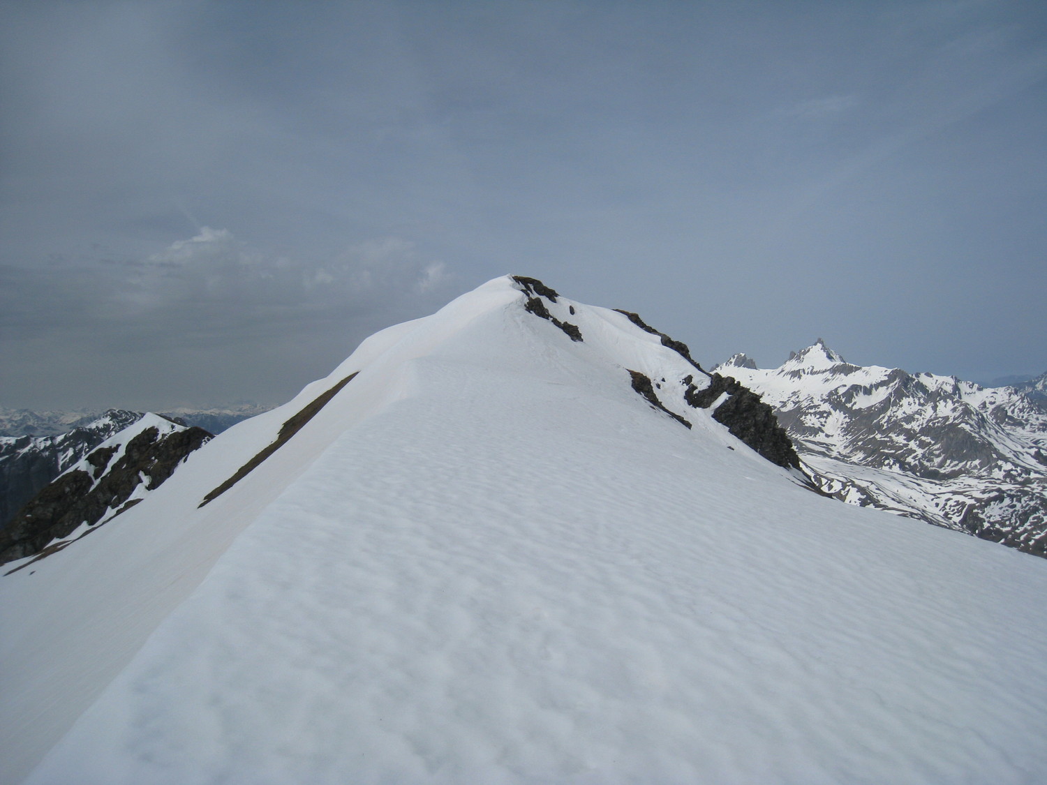 crête sommitale - Clavettaz (2643m)