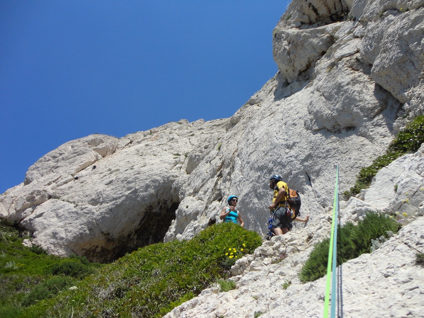 2 éme Rappel à droite de la baume