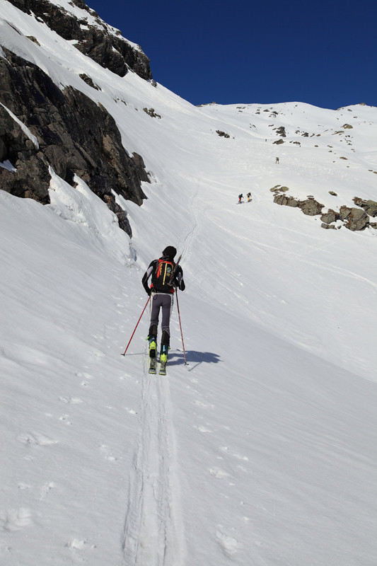Verso il bivacco Cecchini