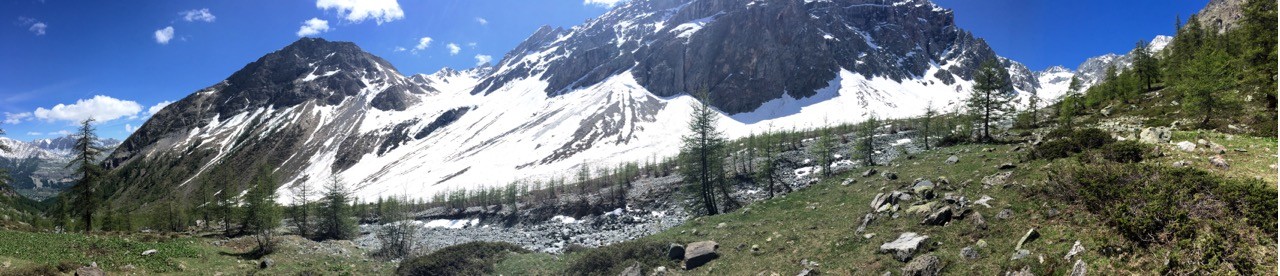 Le Champ Vieux, vue panoramique.