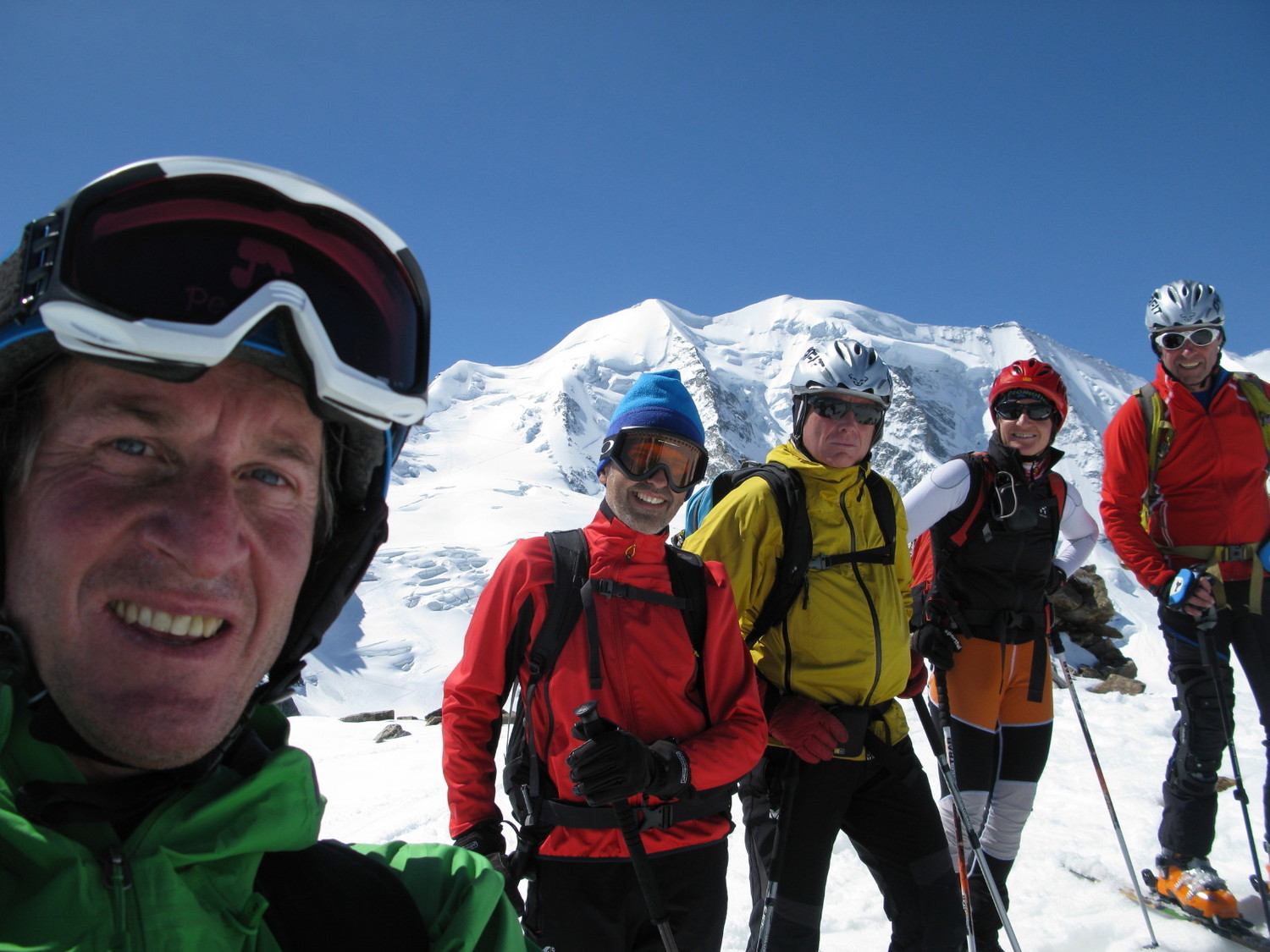 selfie in cima