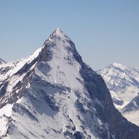 Eiger : haut de la face NE