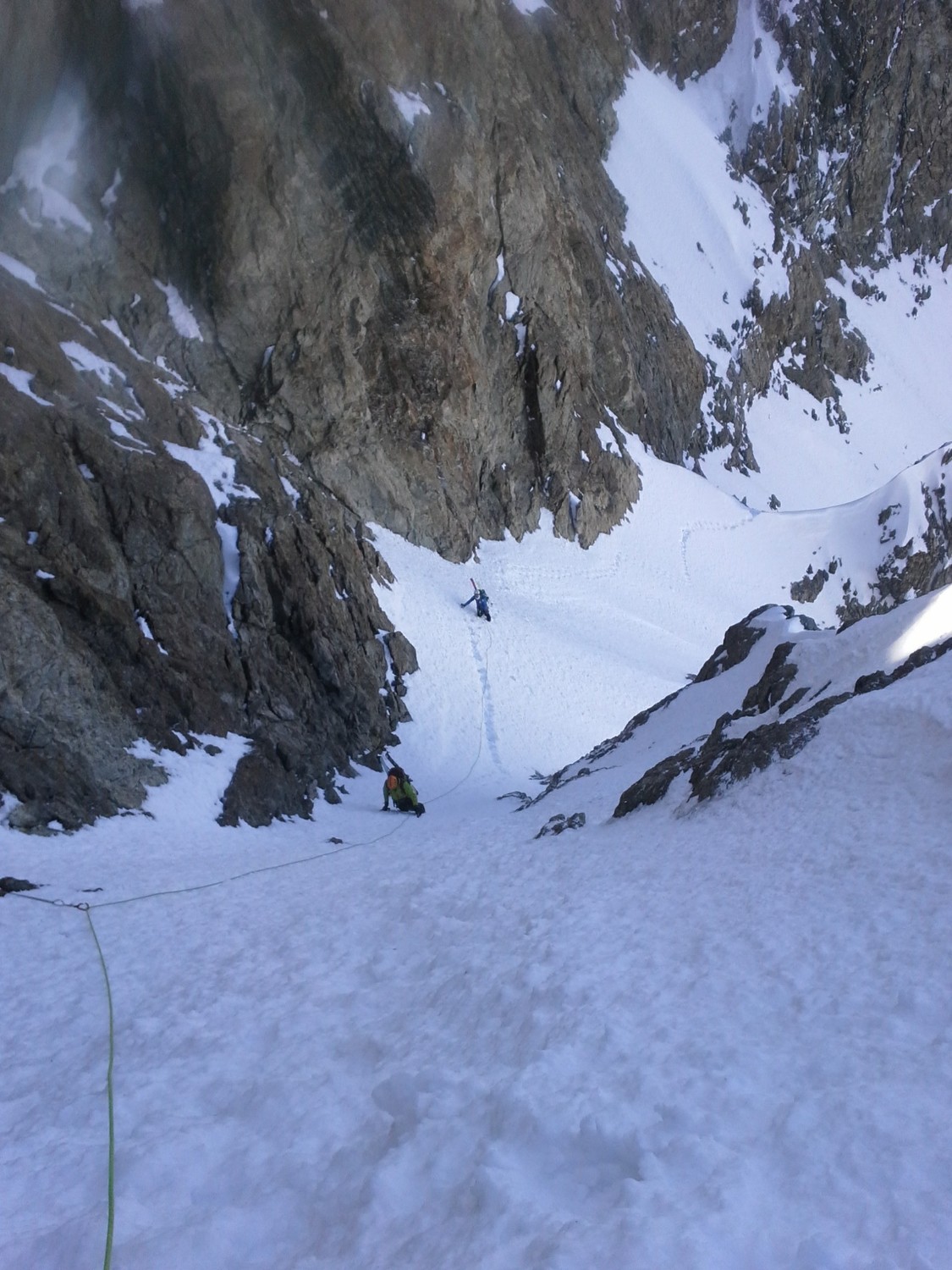 Partie haute du couloir
