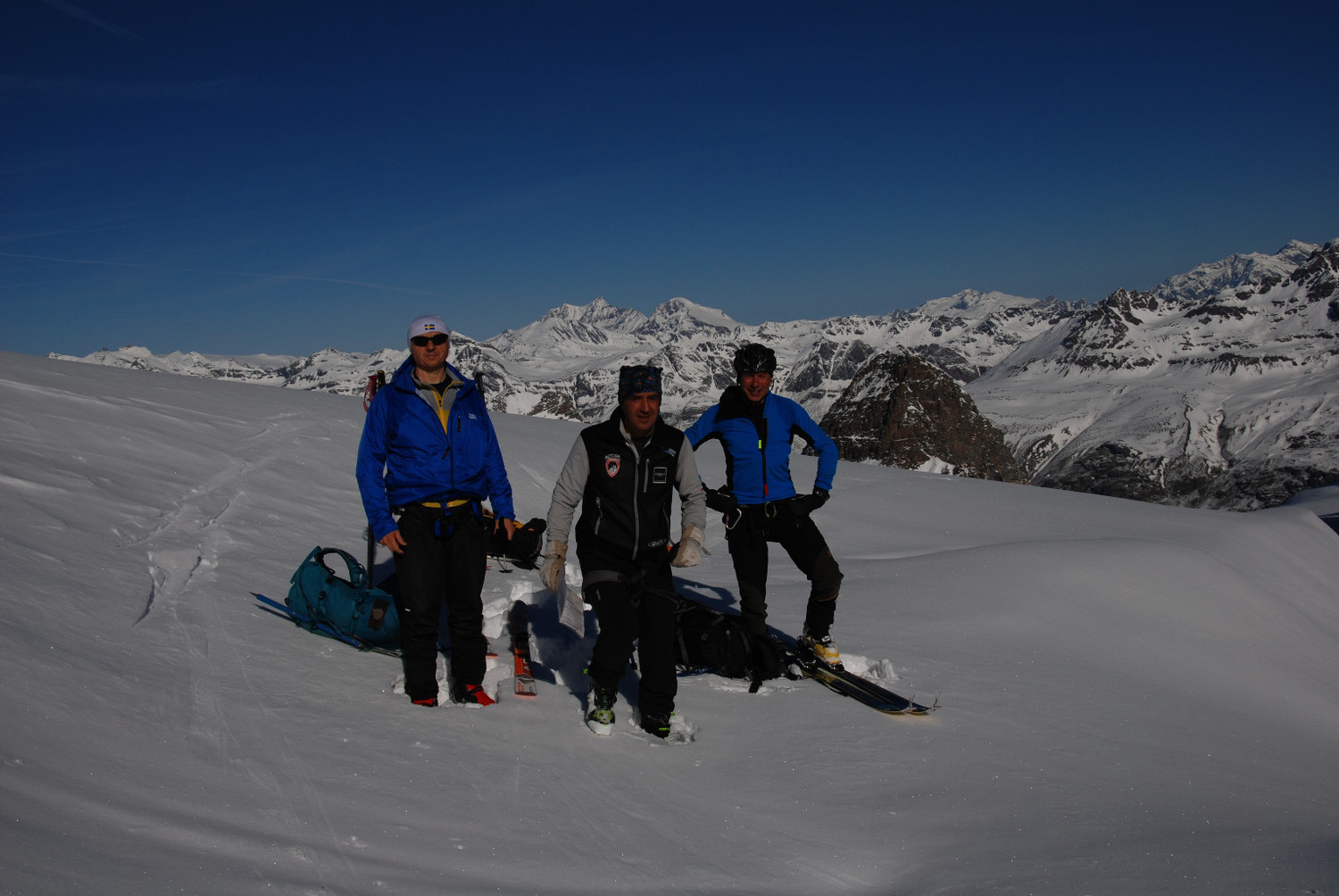 Al colle delle Disgrazie 3226m