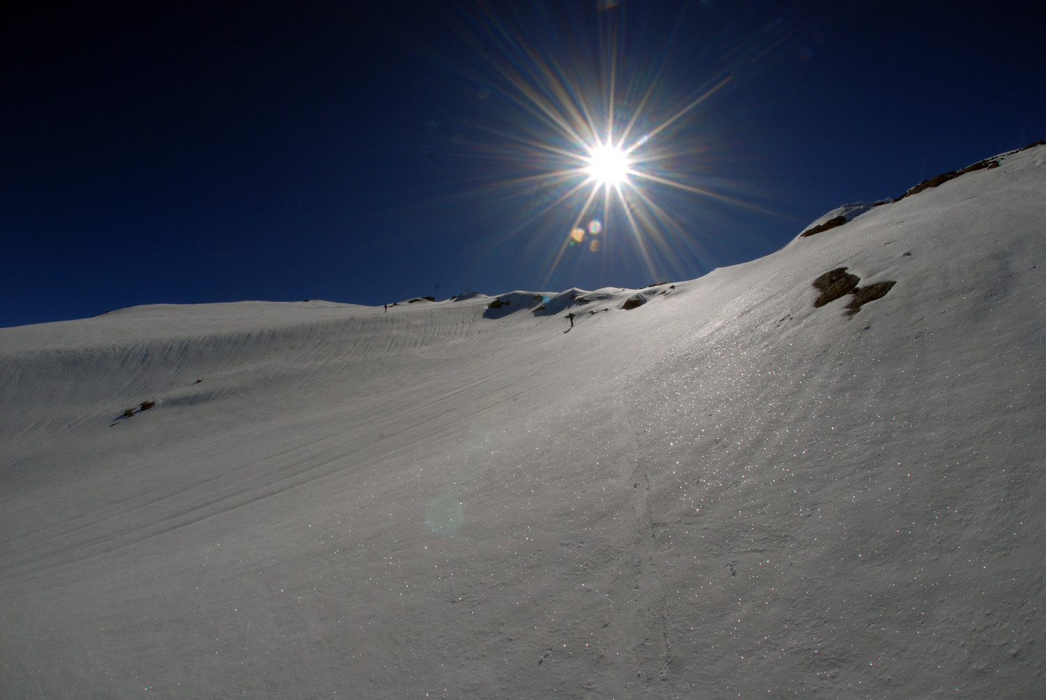 Verso la punta Francesetti 3425m