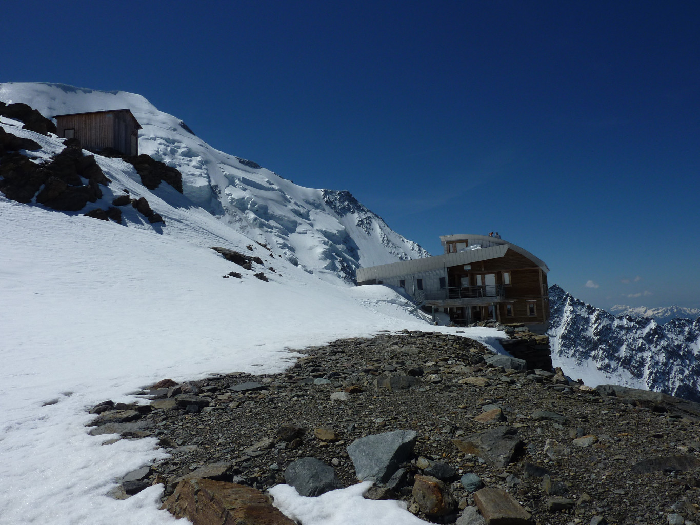 Le refuge de Tête Rousse