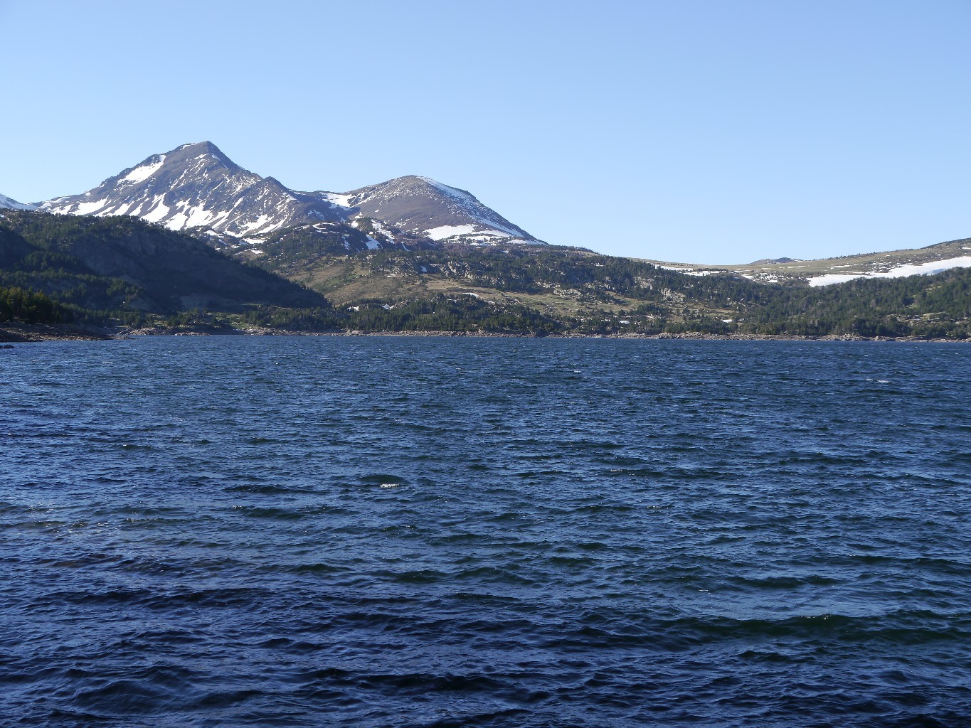 Les Perics depuis la mer des Bouillouses