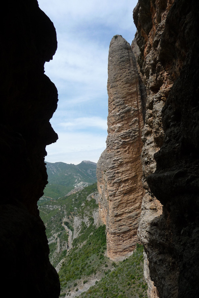 Jolie vue dans la cheminée