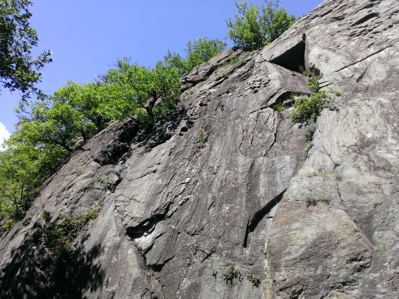 Mont Chaillon les voies en 3 et 4