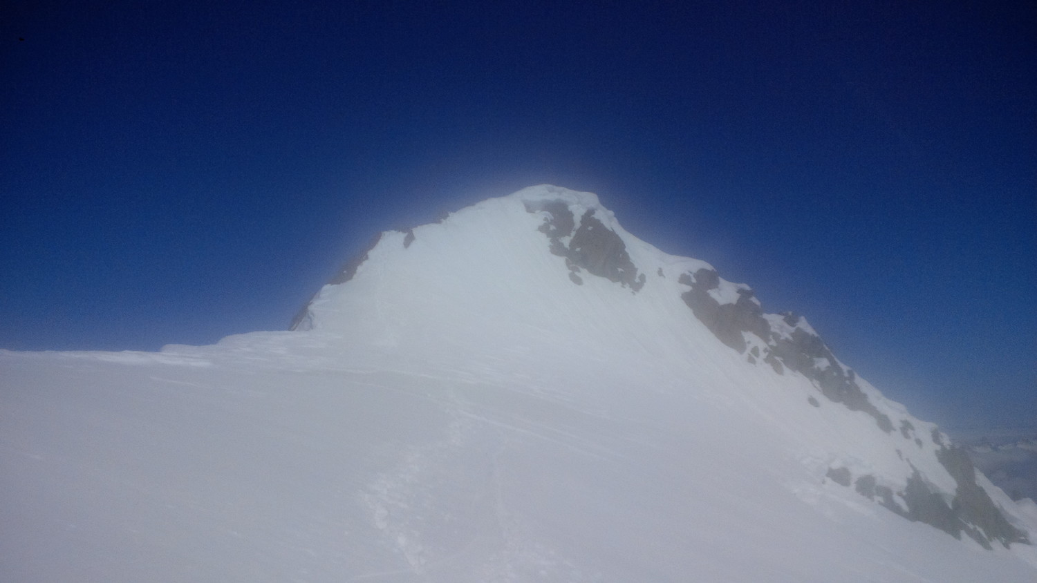 Arête sommitale du Grand Bec