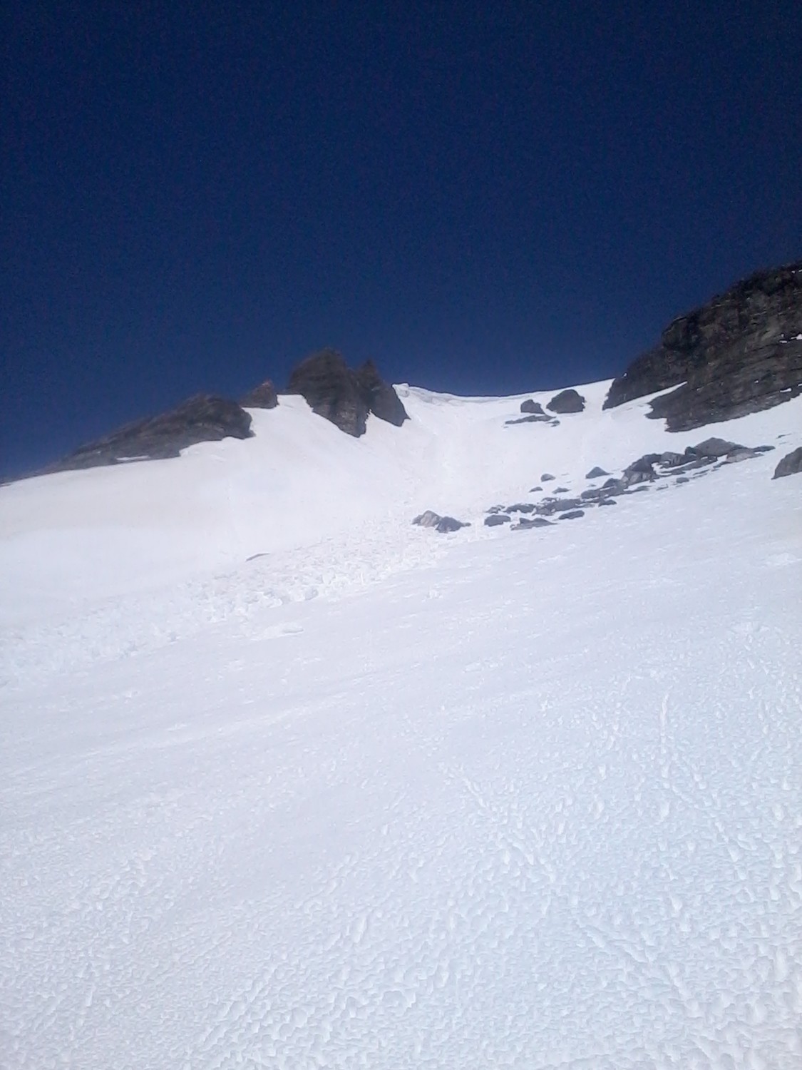 couloir sud est pour sortir de la face