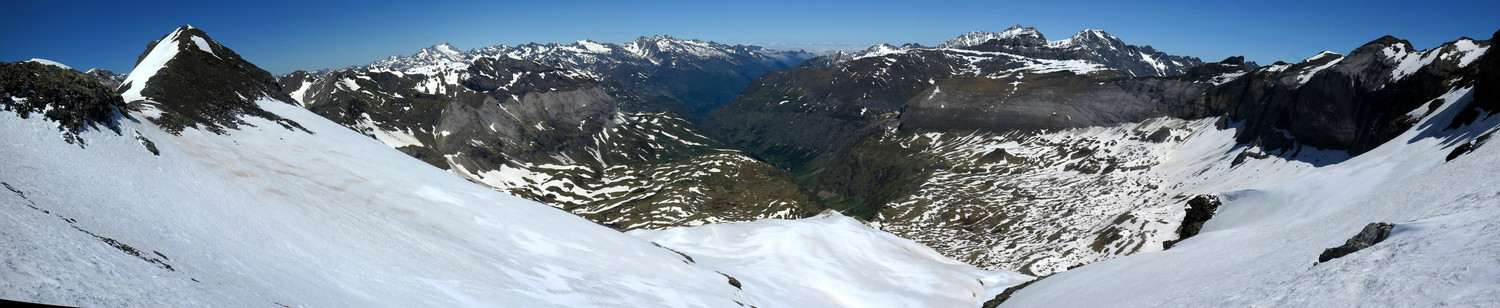 Au col de la Munia, on récupère la VN