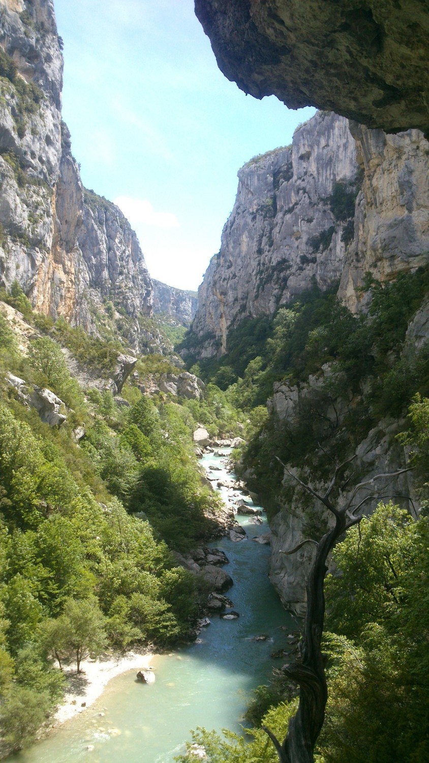 le long du sentier