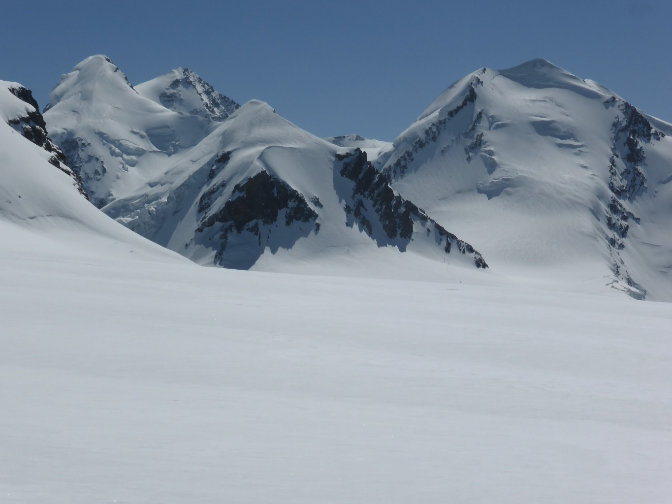 Lyskamm, Pollux, Castor