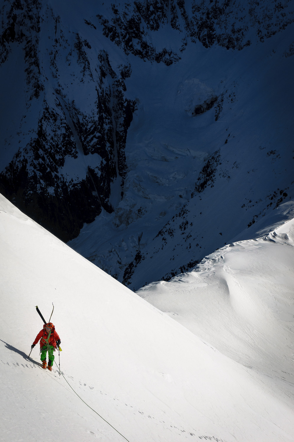 Au dessus du Col des Dômes