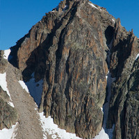 Pic d'Ardiden pilier SE depuis Carnaré NE