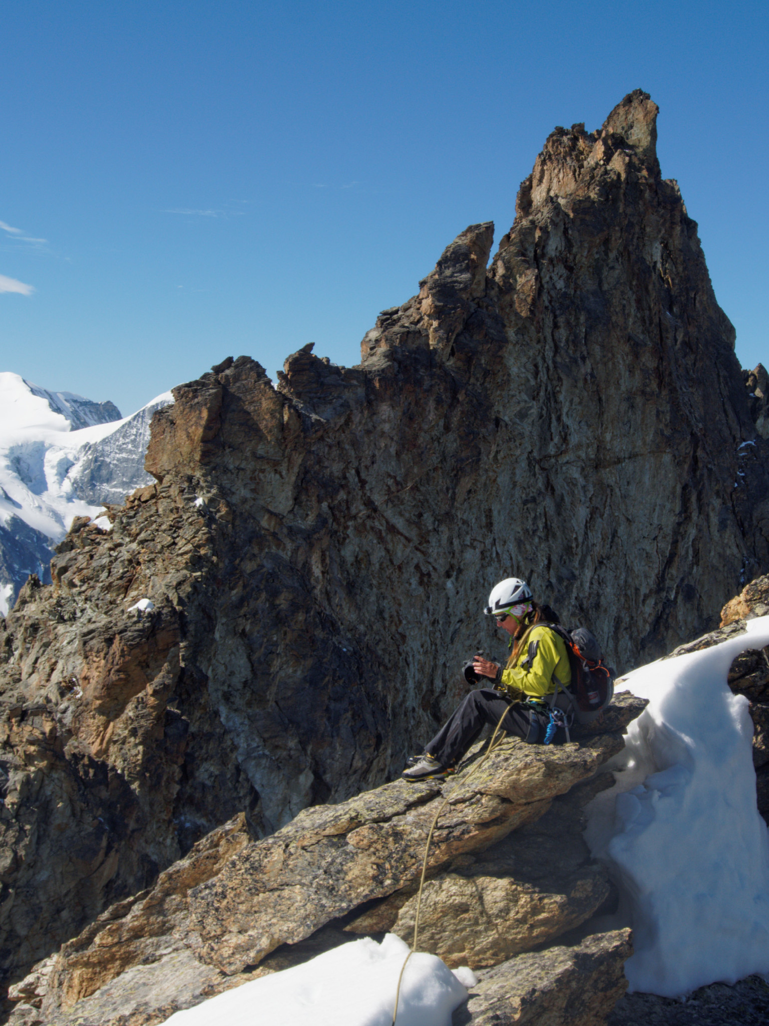 Aiguilles Rouges d'Arolla Traversée N >> S