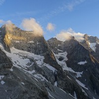 Pointe d'Amont au couchant