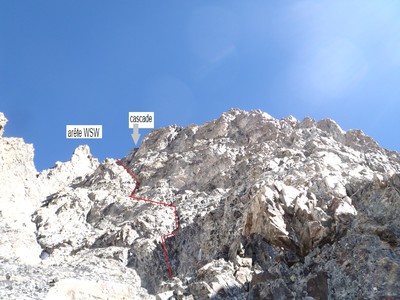 2ème partie Coupé (iti approx): cascade et antécîme SW