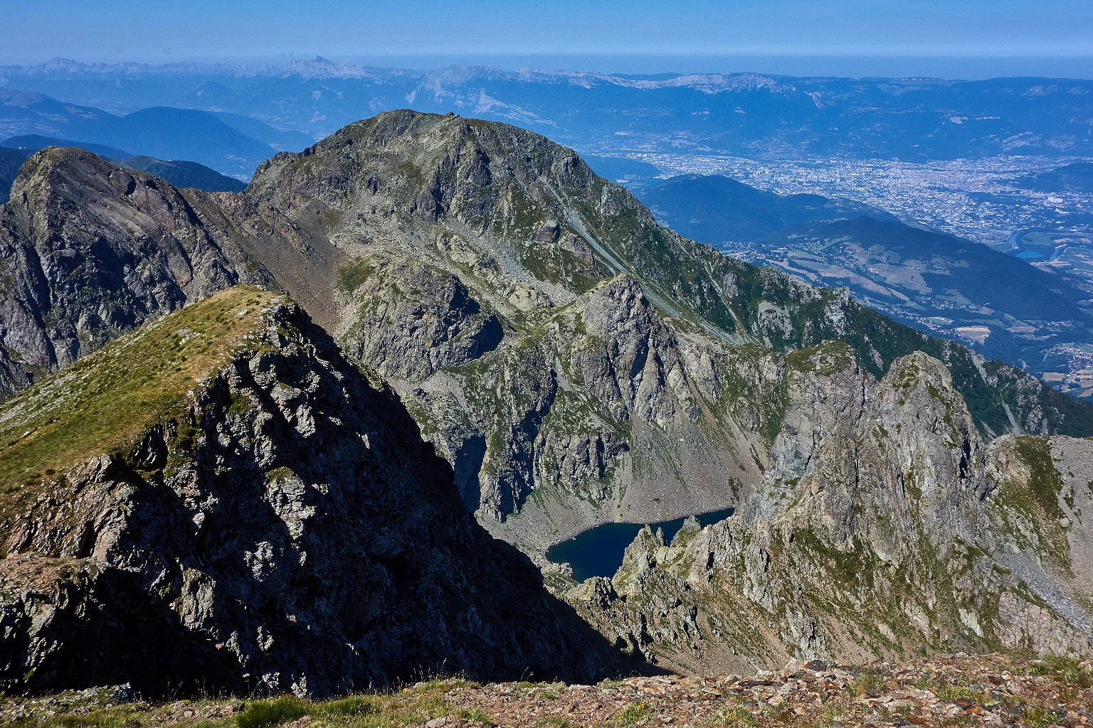 Grande Lance de Domène Arête N de la Petite puis de la Grande Lance