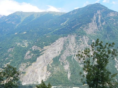 Vue sur Dorénaz