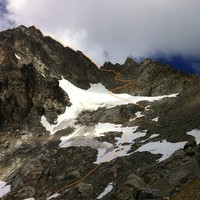 arête NNE et flanc est