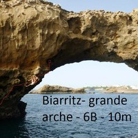 La grande arche au rocher de la vierge