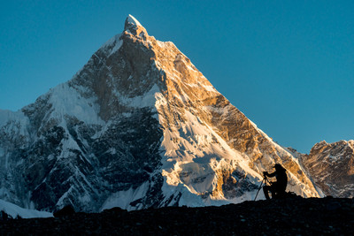 Presque aussi beau que l'Aiguille Verte : le Masherbrum.