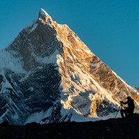 Presque aussi beau que l'Aiguille Verte : le Masherbrum.