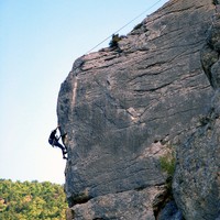 Carole dans la L2 de "La fuite enchantée (Grande arête)"