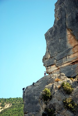 Carole sort de la L2 de "La fuite enchantée (Grande arête)"