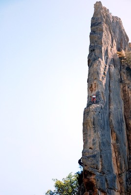 Carole dans la L3 de "La fuite enchantée (Grande arête)"
