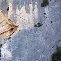 PP dans le crux de "Mat", 7a