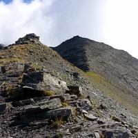 Le sommet 2780m au second plan
