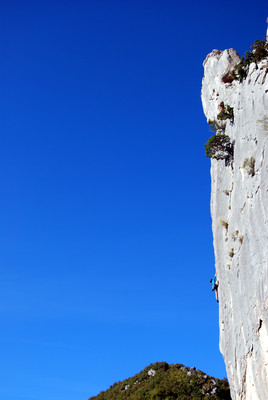 Sonia dans 'L'haut de là", 7a+