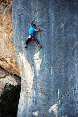 Frédéric dans "Pièce montée", 7c+