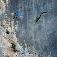 Frédéric dans le dur de "Pièce montée", 7c+