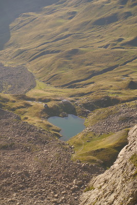 Lac et refuge de Pombie Lac et refuge de Pombie