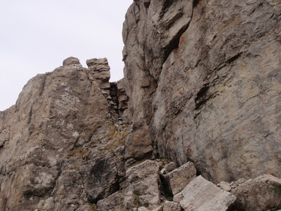 le passage de La Chatière(voie normale) le passage de La Chatière(voie normale)