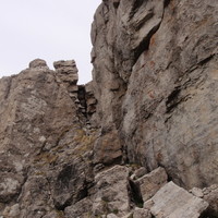 le passage de La Chatière(voie normale)