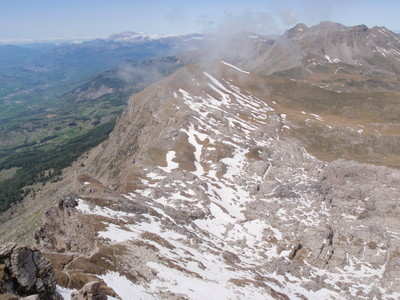 vue sur le Col de la Gardette vue sur le Col de la Gardette