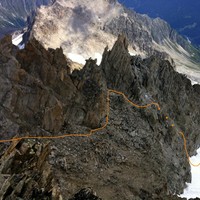 vue de l'arête NNE