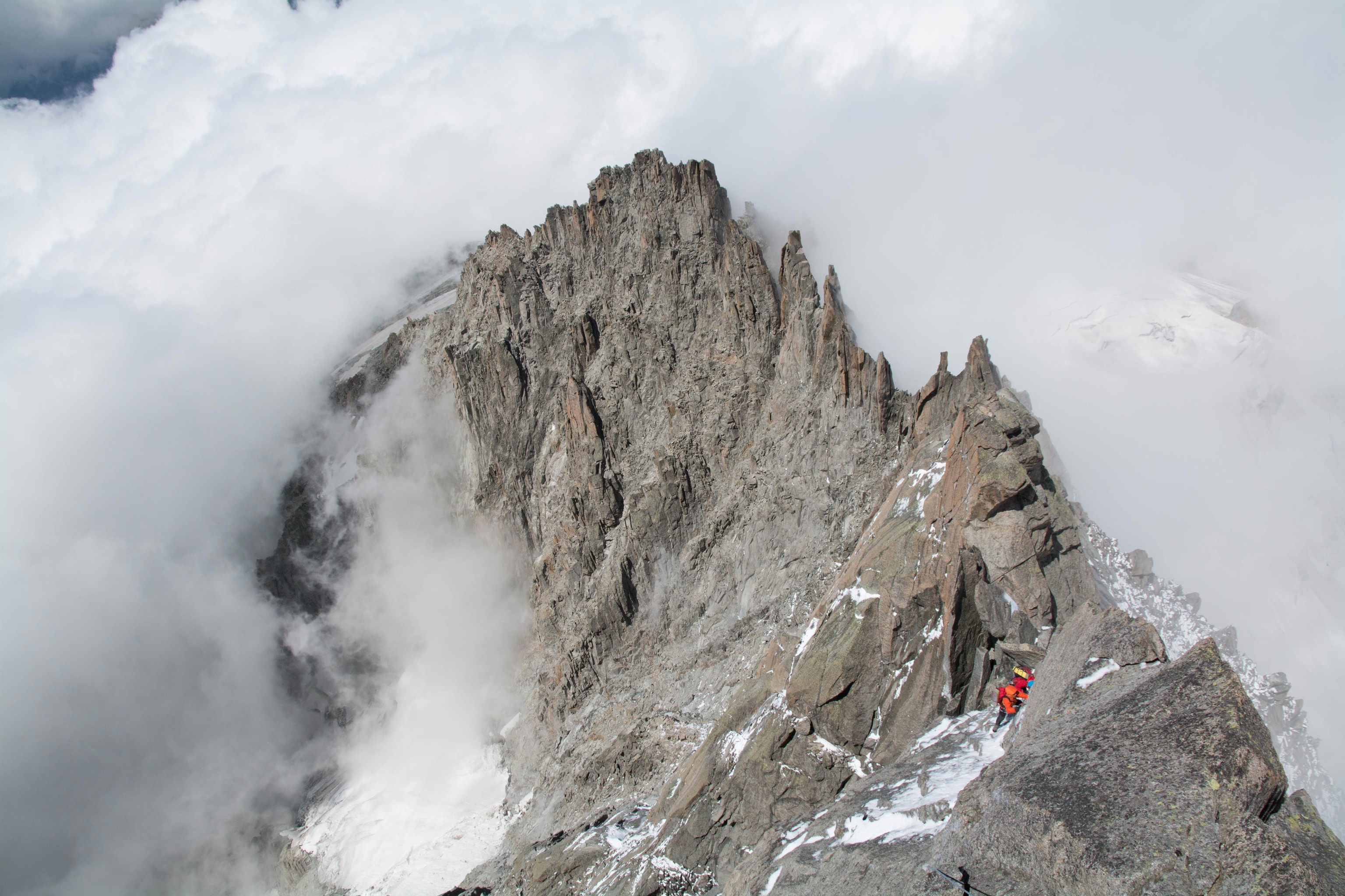 Aiguille Verte Arête des Grands Montets