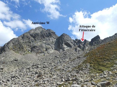 Traversée du pic fourcade