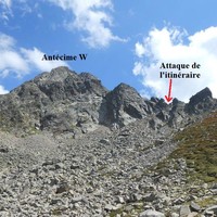 Traversée du pic fourcade