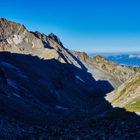 La combe pierreuse depuis le Passage de Clarant...