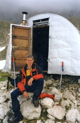 Au Bivak II, en 2001. Au Bivak II, en 2001.
