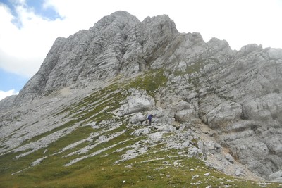 Arête N (NNW) du Picco Carnizza / Vrh Krnice